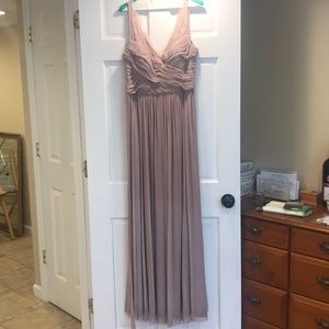 BHLDN fleur dress in rose quartz